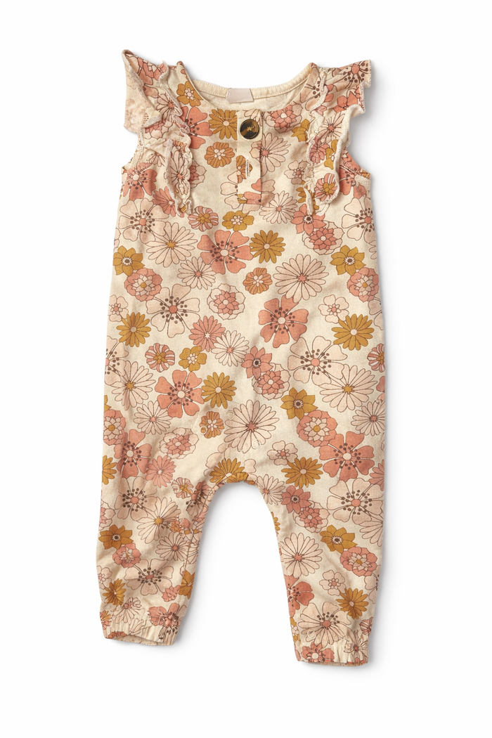 PL Baby Neutral Colored Romper size 3M good used condition