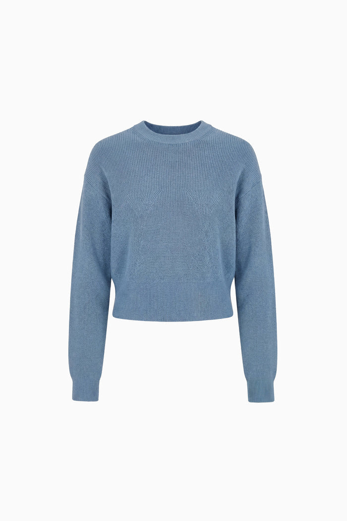 Alden Knit Pullover - Heron