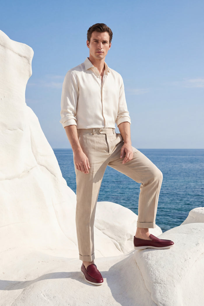 Alvero Dressed Loafer Burgundy