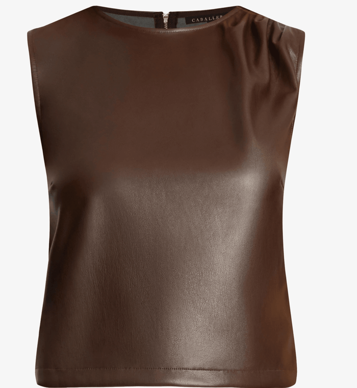 Chocolate Jag Top - Amor Lafayette