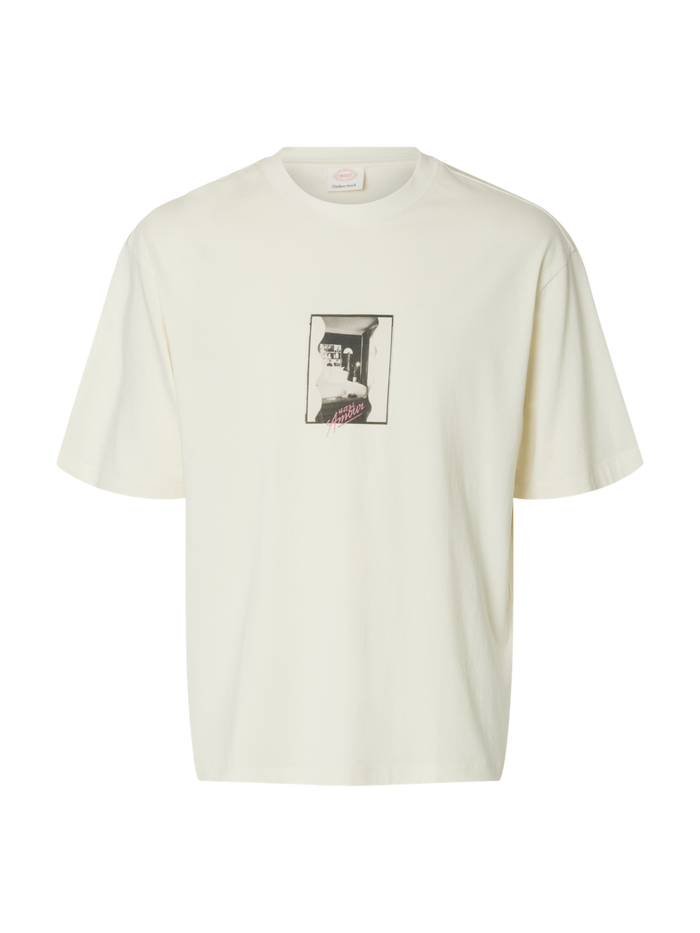 Cotton Relaxed Fit Printed T-shirt