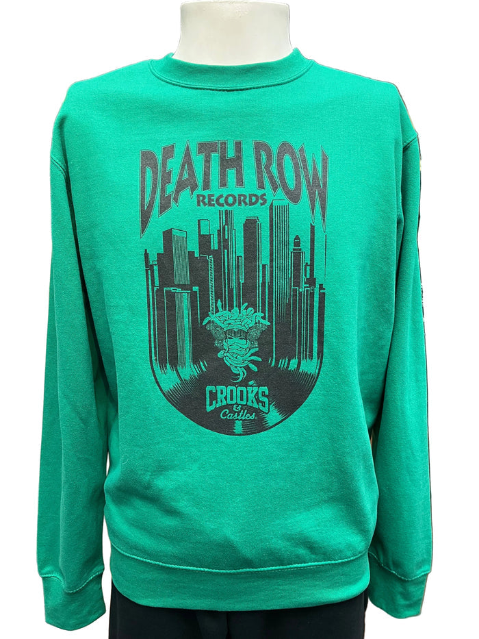 Crewneck Crooks & Castles x Death Row Records Vert
