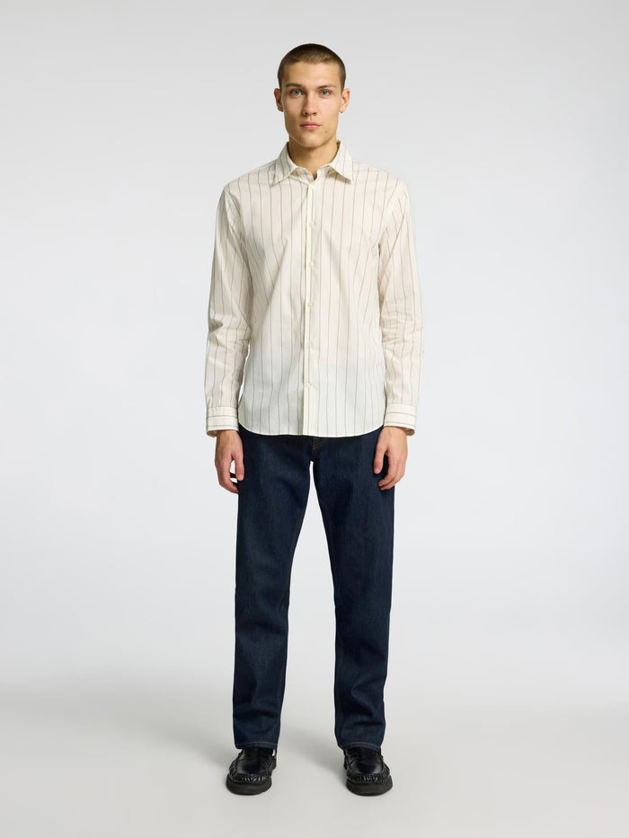 Dark Blue Straight Fit Jeans