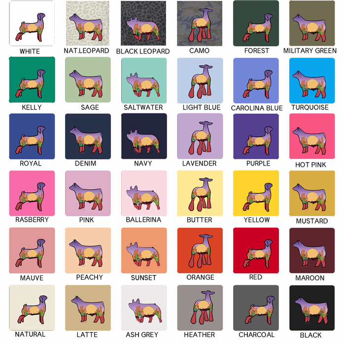 DESERT ANIMALS - CHOOSE YOUR ANIMAL – Infant/Toddler/Youth