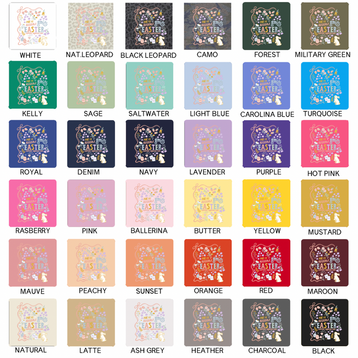 Easter Pastel– Infant/Toddler/Youth