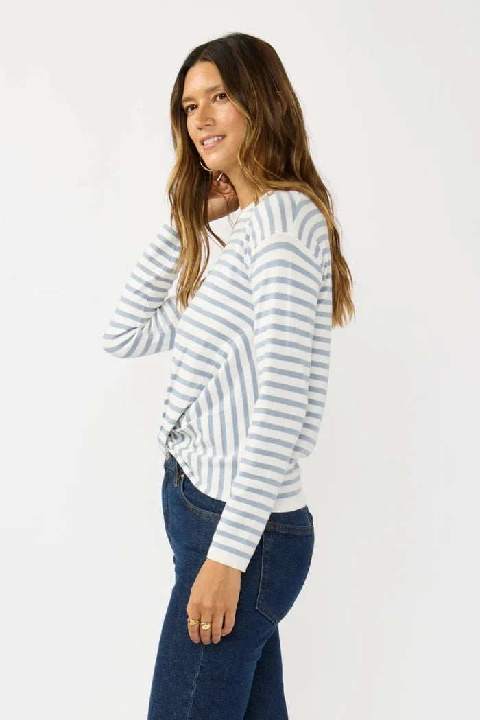 Front Knot Pullover Top