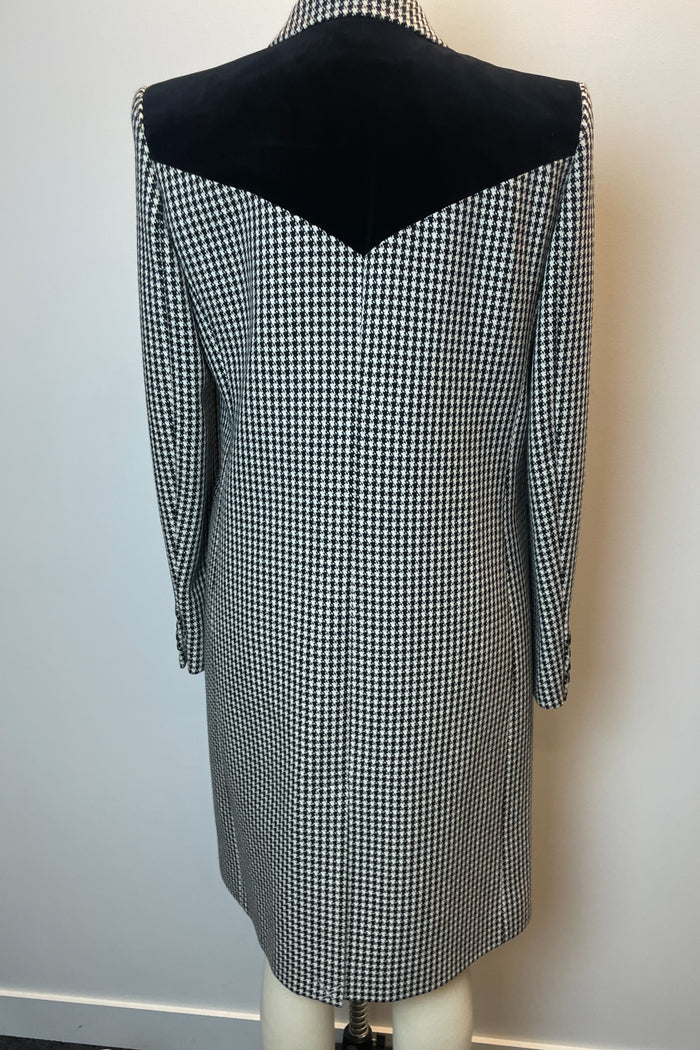 Givenchy Houndstooth Structured Coat image 2