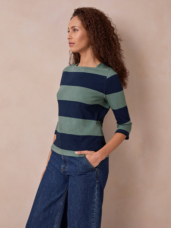 Pinewood / Navy Stripe / 8