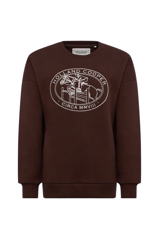 Holland Cooper Relaxed Fit Crew Neck Sweat