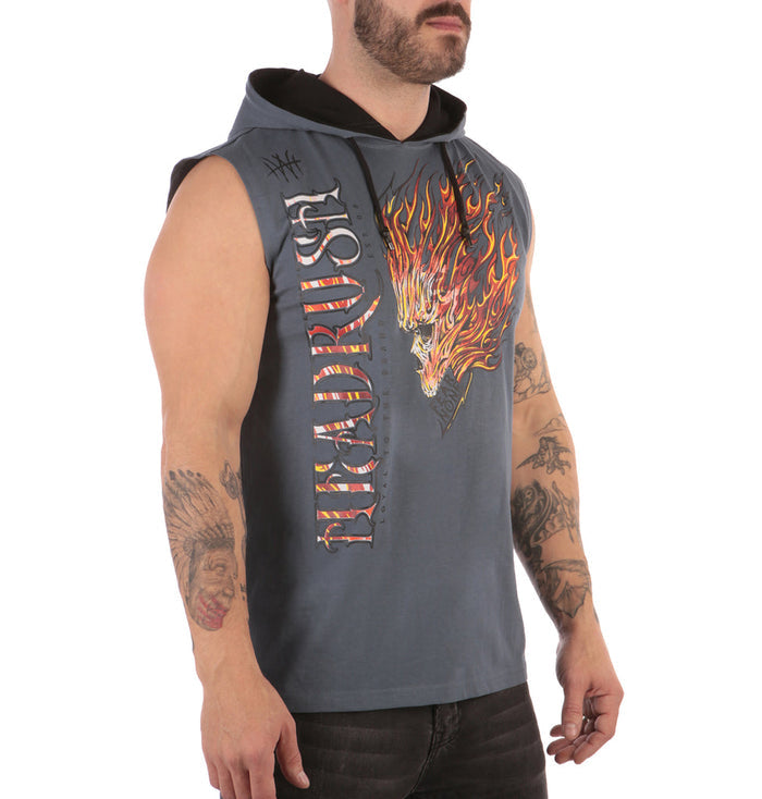 Hoodie Sans Manches Headrush ‘The Hellfire’ Homme