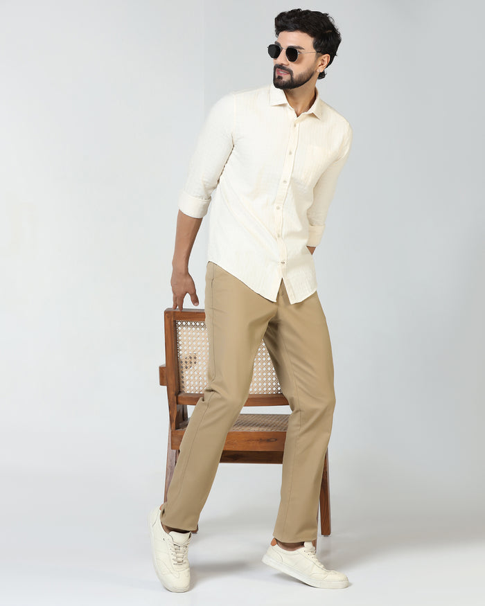 Khaki Textured Khakis - Murray