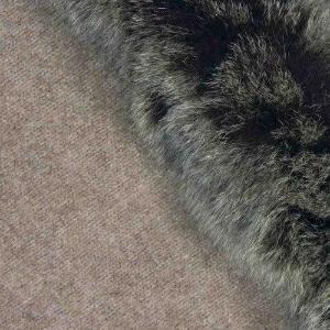 Possum and Merino KO523 Fur Trim Poncho - A moss stitch poncho trimmed with luxurious possum fur. This versatile garment can be worn 5 different way Made proudly in New Zealand from a premium blend of 40% possum fur, 50% merino lambswool & 10% mulberry silk.