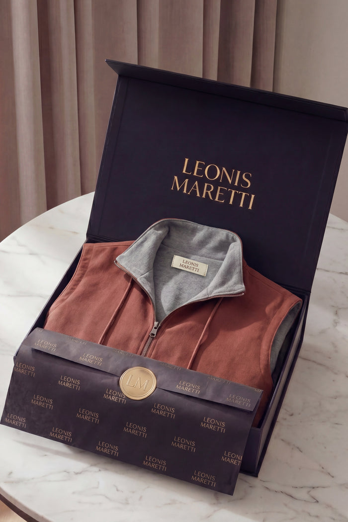Leonis Reversible Vest Terracotta