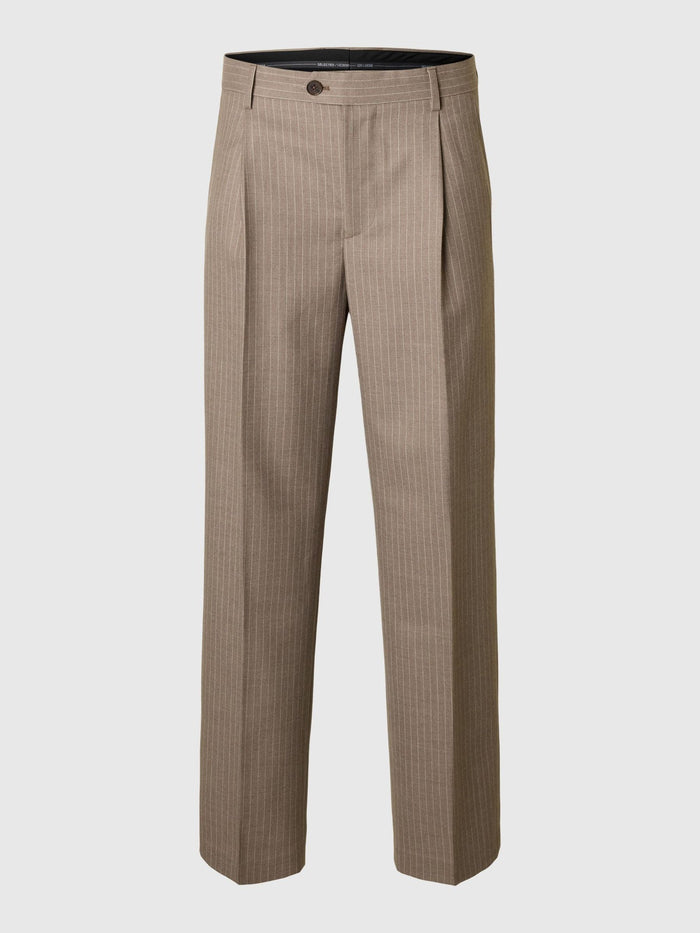 Loose Fit Otto Striped Pleat Pant