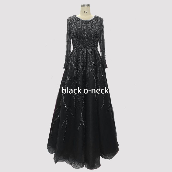 black o-neck / 2