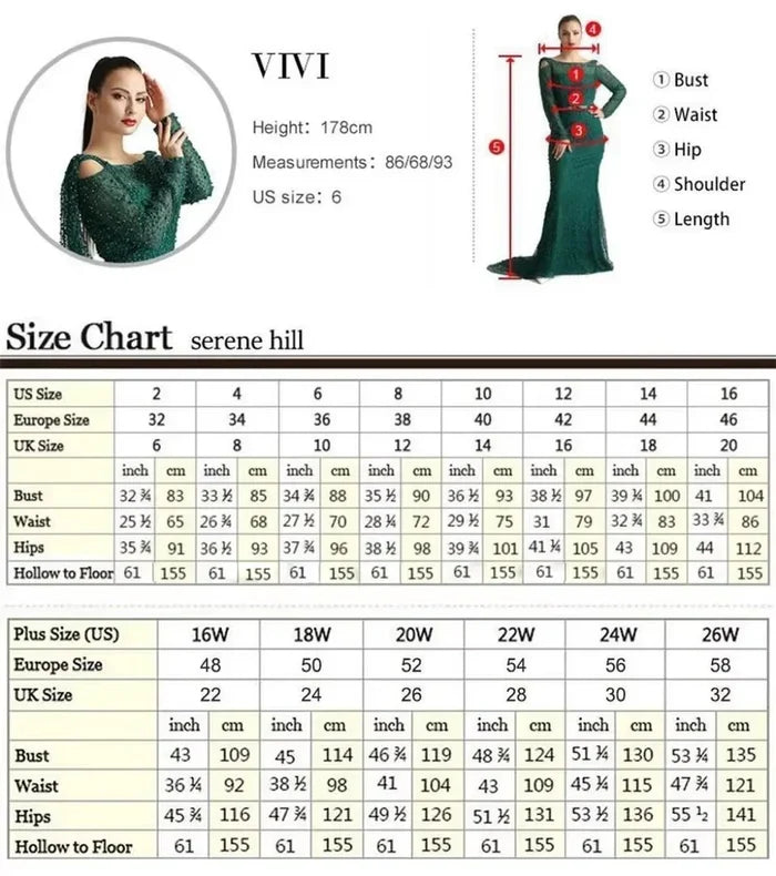 Luxury Blue Beaded Off Shoulder Mermaid Slit Dress LA73718 SERENE HILL