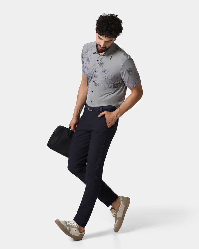 Navy Techpro Solid Khakis - Yukon