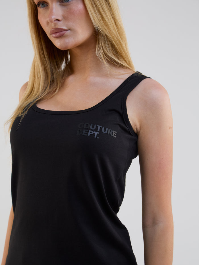 Neura 3-Pack Cotton Vests - Black/Stone/Dark Grey