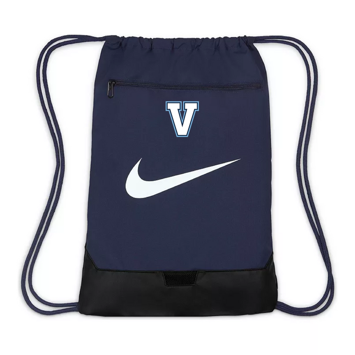 Nike Brasilia Drawstring Bag - Navy