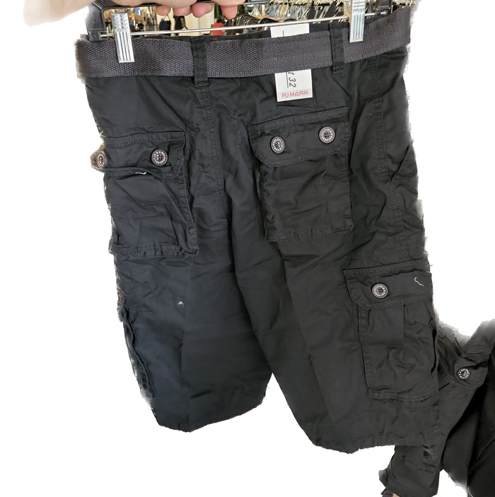 PJ Mark short cargo noir
