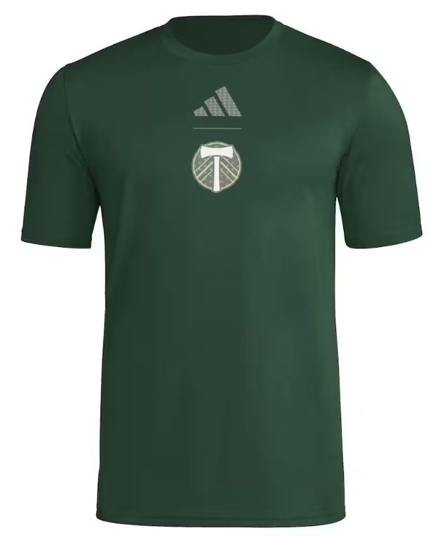 PORTLAND TIMBERS FC MEN'S PREGAME SHORT SLEEVE TEE