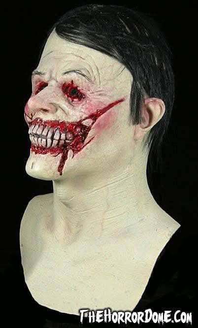 "HD Studios 'Puppetized' Halloween Mask: Full view showcasing intricate details.