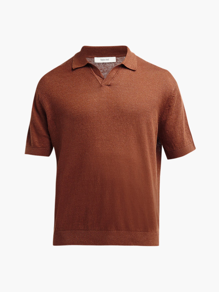 Regular Fit Linen Polo
