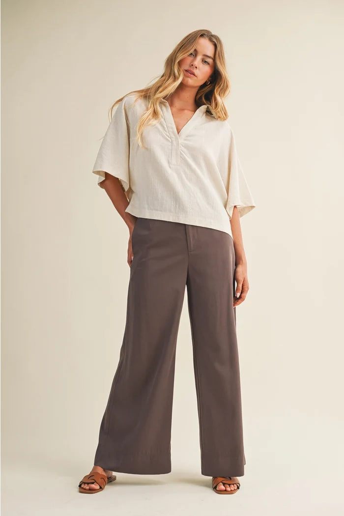 Reiss Robyn Wide Leg Trousers