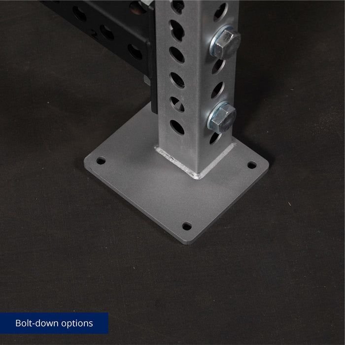 SCRATCH AND DENT - TITAN Series 100" Uprights - Silver - FINAL SALE