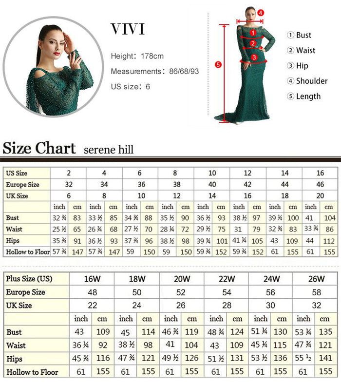 Serene Hill Goud Luxe Mermaid Avond Jurken 2025 Kralen V-hals Sparkle Elegante Voor Vrouwen Party LA70910A - SERENE HILL