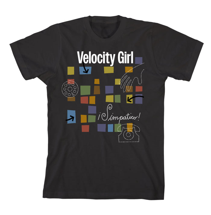 Simpatico Black T-Shirt