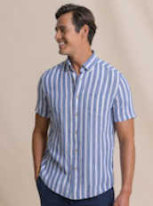 Southern Tide Seamark Stripe Sportshirt