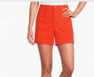 Spanx Twill Patch Pockets Short
