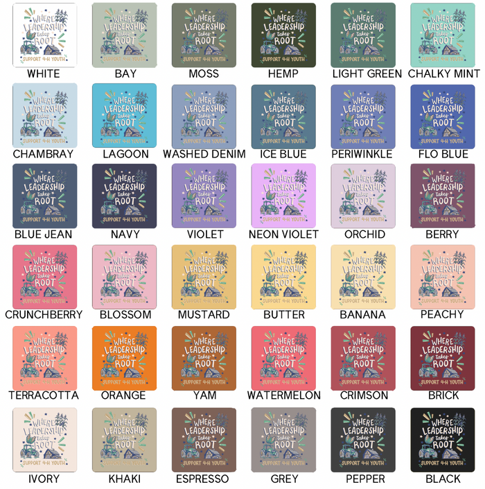 Support 4-H Youth– Comfort Colors T-Shirt