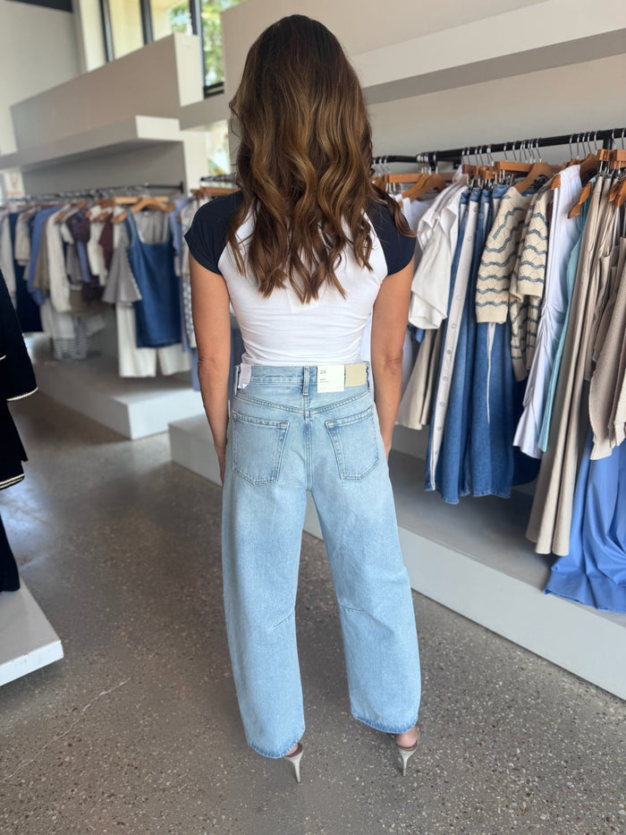 The Raglan Tee in Chalk - Amor Lafayette