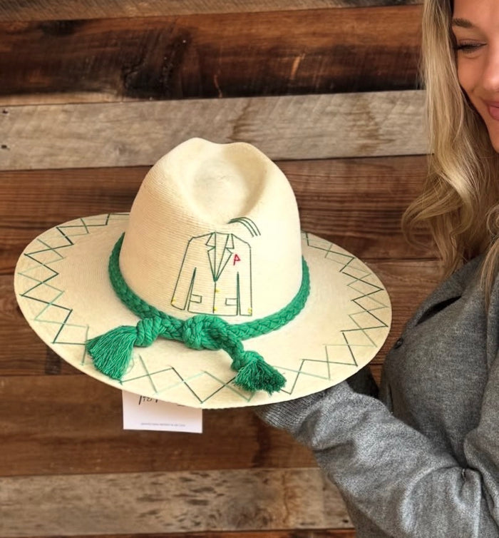 Tipsy Threads Embroidered Panama Hat