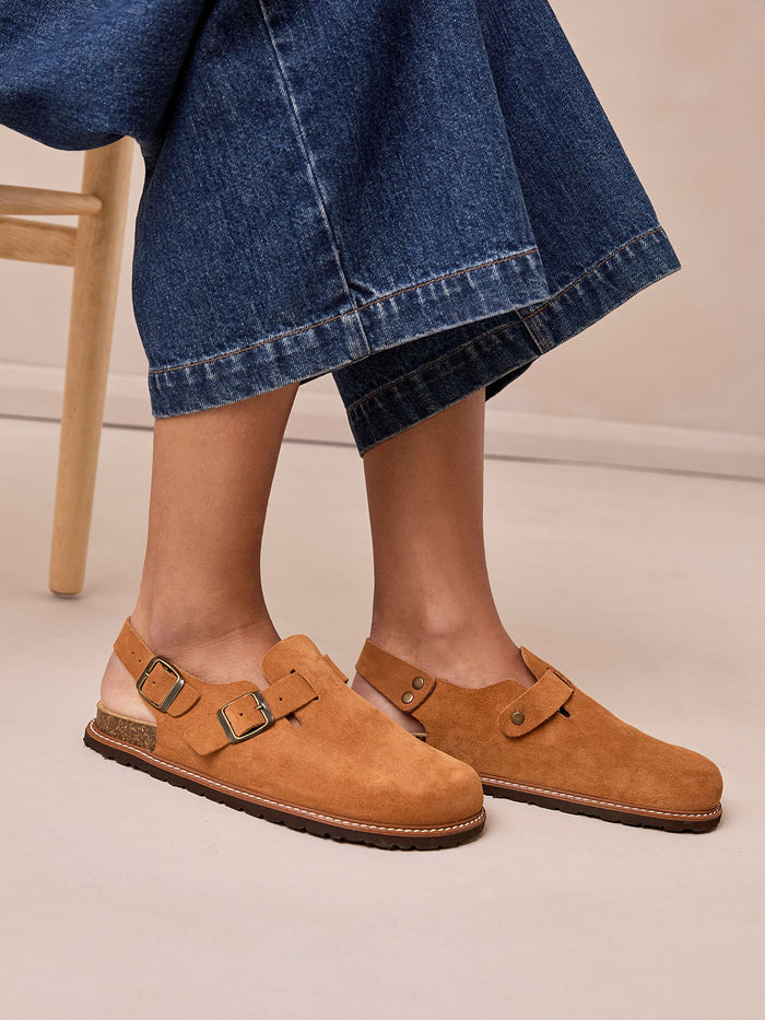 Welt Sole Slingback Clogs