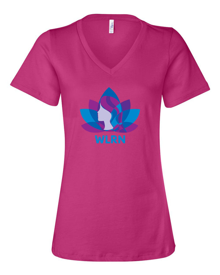 WLRN Ladies' Relaxed V-Neck Tee