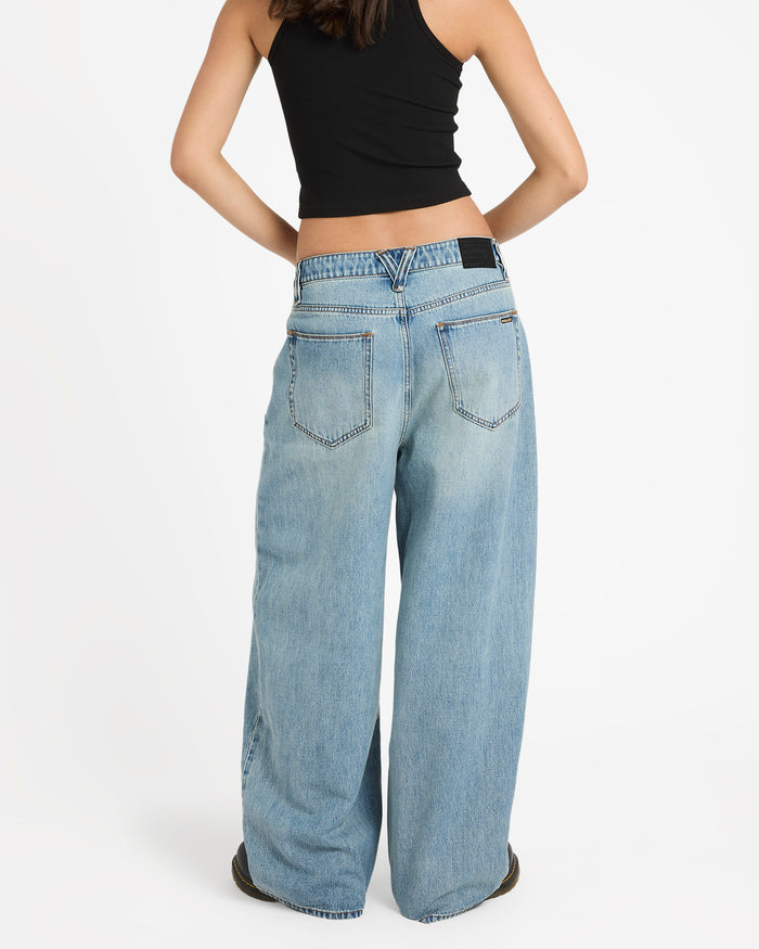 Womens Beeggy Denim Jeans
