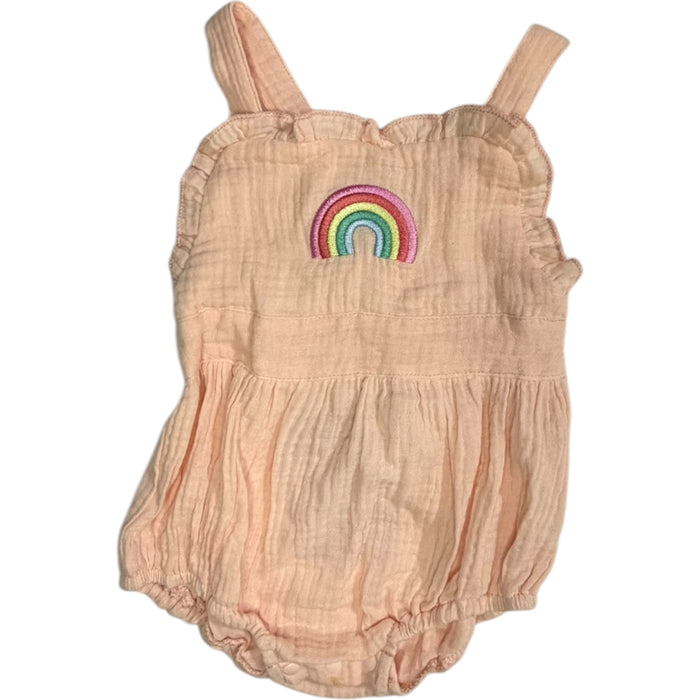 PatPat Coral Rainbow Bubble size 3-6M new with tags
