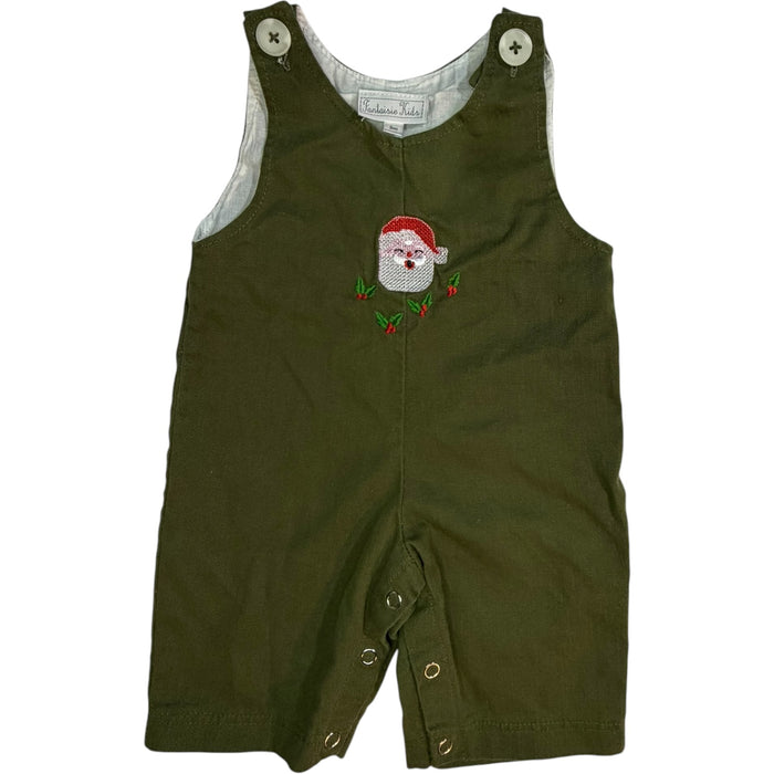3M Fantaisie Kids Olive Green Santa Shortall GUC