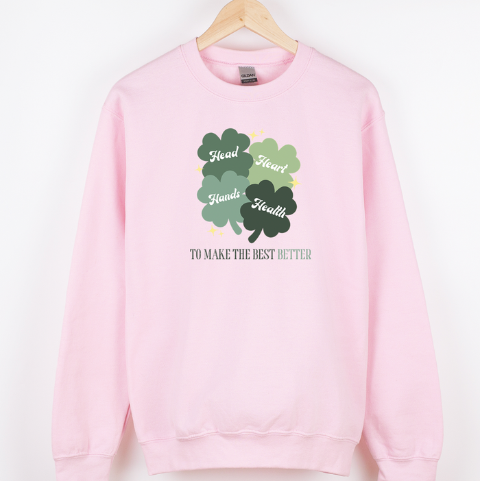 4 Clovers– Crewneck