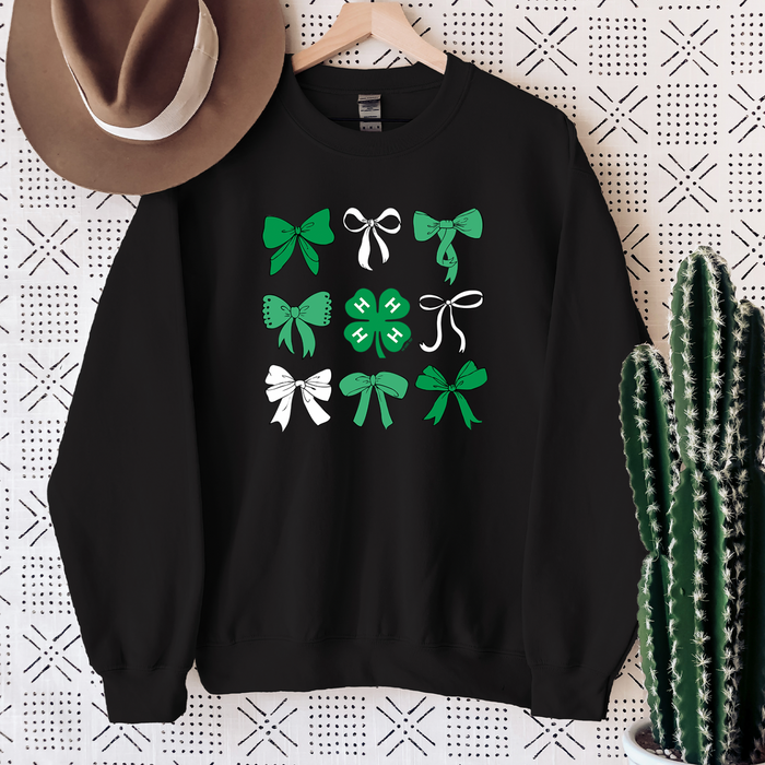 4-H Bow Clover– Crewneck