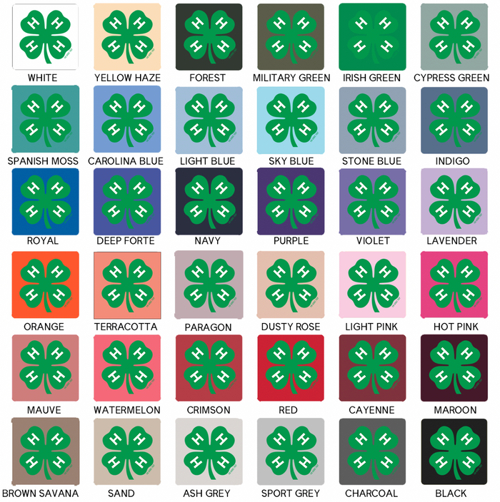 4-H Clover Green– Crewneck