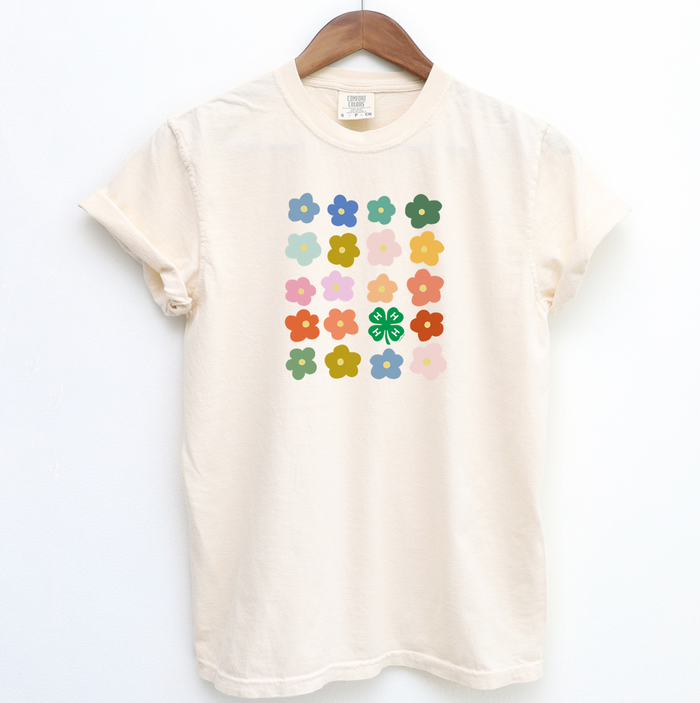 4-H Flowers– Comfort Colors T-Shirt