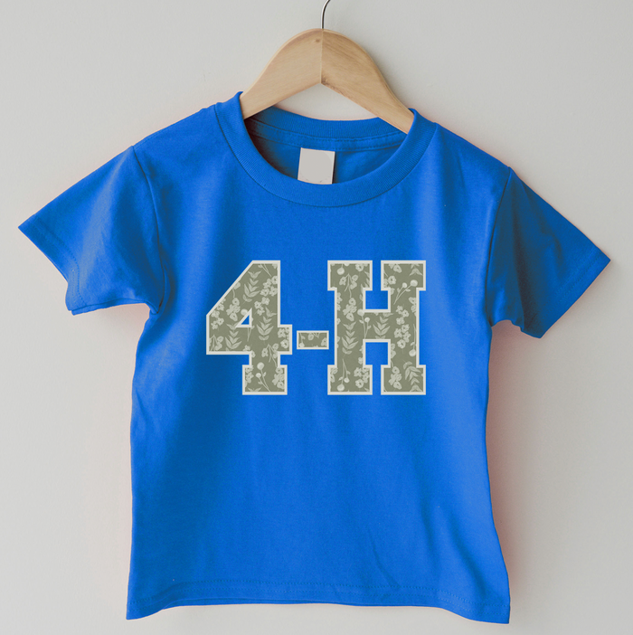 4-H Green Floral– Infant/Toddler/Youth