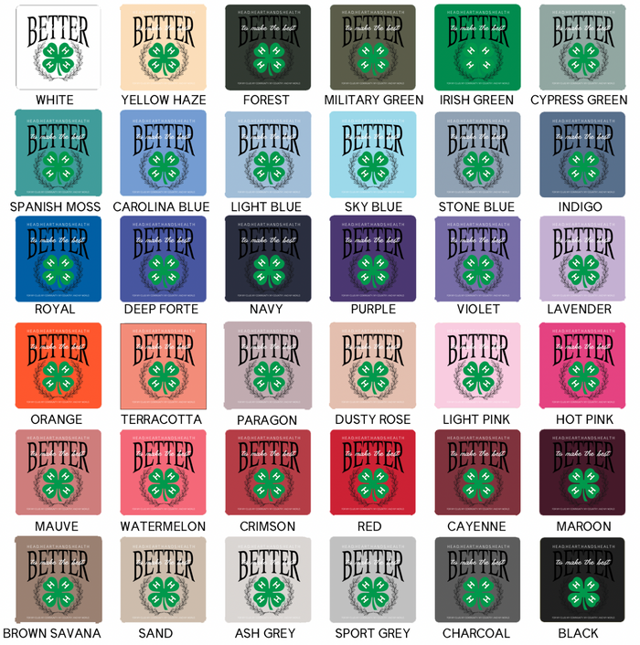 4-H Laurel– Crewneck