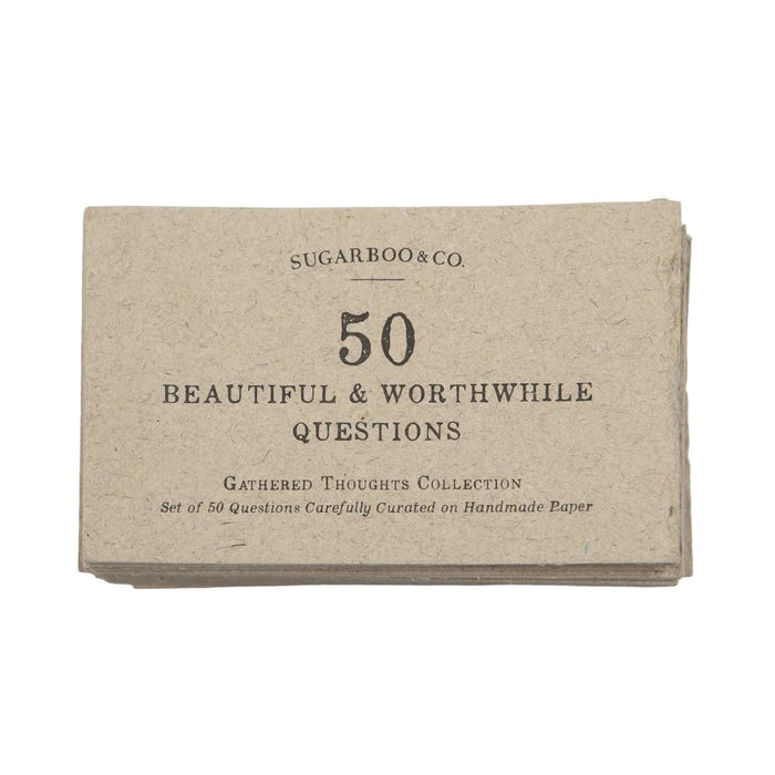 50 Beautiful And Worthwhile Questions