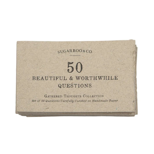 50 Beautiful And Worthwhile Questions