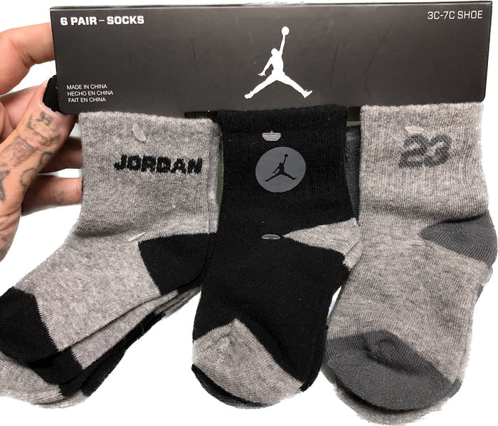 Jordan 6 paires bébé